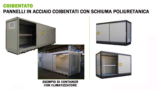 Container coibentato