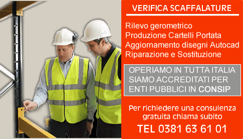 controllo scaffalature annuale