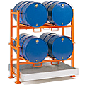 Scaffale vasca - 4 Fusti
