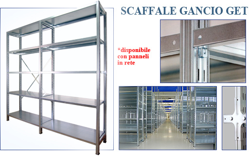 Scaffali a gancio