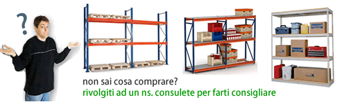 guida acquisto scaffali metallici