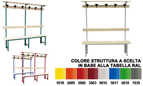 Panche colorate