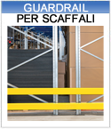 Guardrail per scaffali