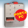 Cartelliera PORTA PC a 10 caselle