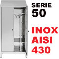 Armadio Acciaio Inox Sporco/Pulito Aisi 430 P50