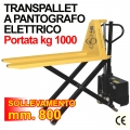 Transpallet a PANTOGRAFO ELETTRICO 