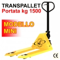 Transpallet manuale per furgoni