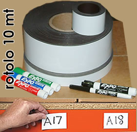 - Etichette Magnetiche Riscrivibili
