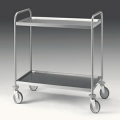 Carrello Inox a 2 piani