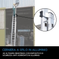 Cerniera in alluminio