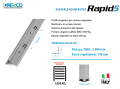 Scaffalatura modulare ad incastro H2000