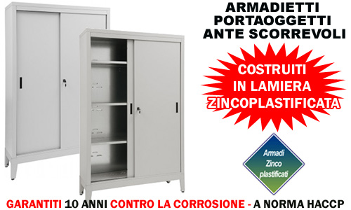 Armadi zincoplastificati