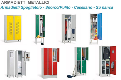 Armadietti spogliatoio offerta Armadietti da spogliatoio