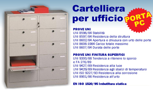 Cartelliera 20 vani