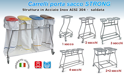 Carrello Porta sacco