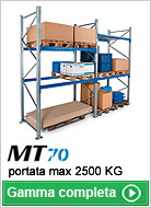 Scaffali portapallet MT70