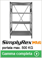 Scaffalature leggere Simplyrex Maxi