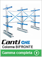 Colonna cantilever bifronte