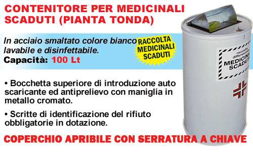 Contenitore medicinali scaduti