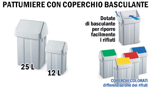 Contenitore raccolta differenziata