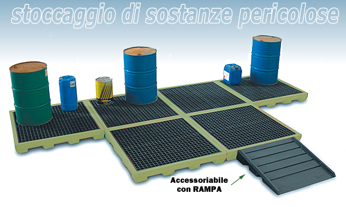 Vasca modulari fusti
