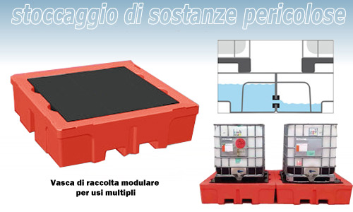 Vasca contenimento liquidi