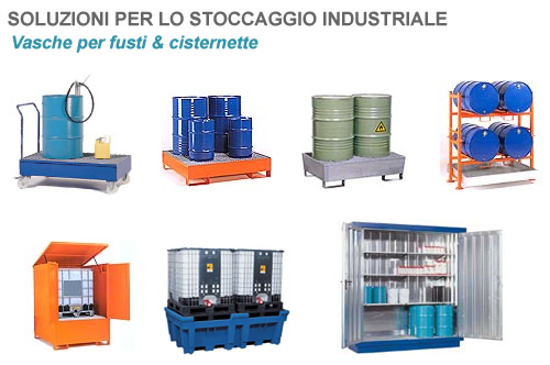 Vasche raccolta e contenimento liquidi pericolosi