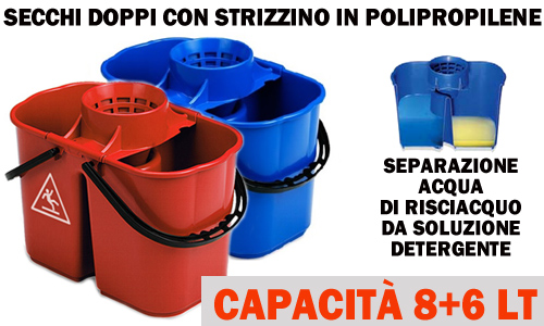 Secchi doppi in polipropilene