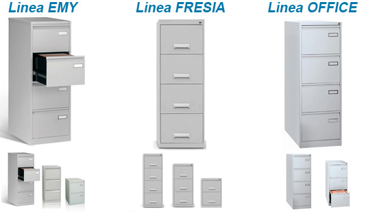 Classificatore per ufficio in metallo